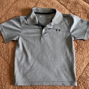 Under Armour Kids Polo Shirt in Gray